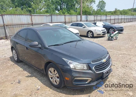 2015 Chevrolet Cruze Ls Auto из США, поврежденный, VIN 1G1PA5SH3F7111856